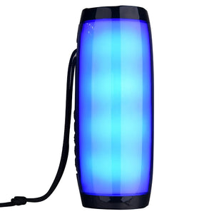 Caixa de som portátil LED Bluetooth